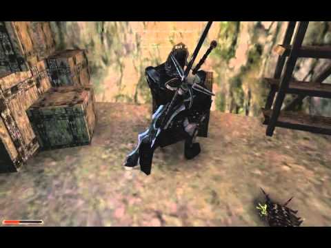 Lets Play Gothic 2 DNDR Part 225 - Ein Teich, eine Höhle und Grimbald mit seinen Snappern