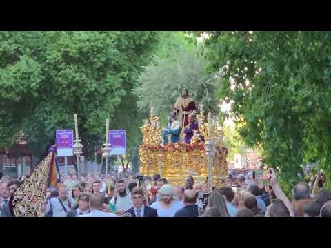 Nuestro Padre Jesús de las Penas de Cabra en la calle Doctor Fleming en la Magna de Córdoba 2025