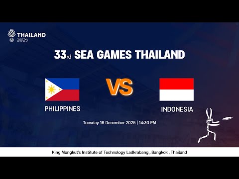 Philippines vs Indonesia - SEA Games 2025 Round Robin Game