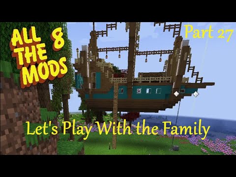 manosrules - Minecraft All the Mods 8 With the Family Part 27 - Enhancing my Ars Nouveau Magic