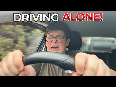 DRIVING ALONE FOR THE FIRST TIME UK! (2023)