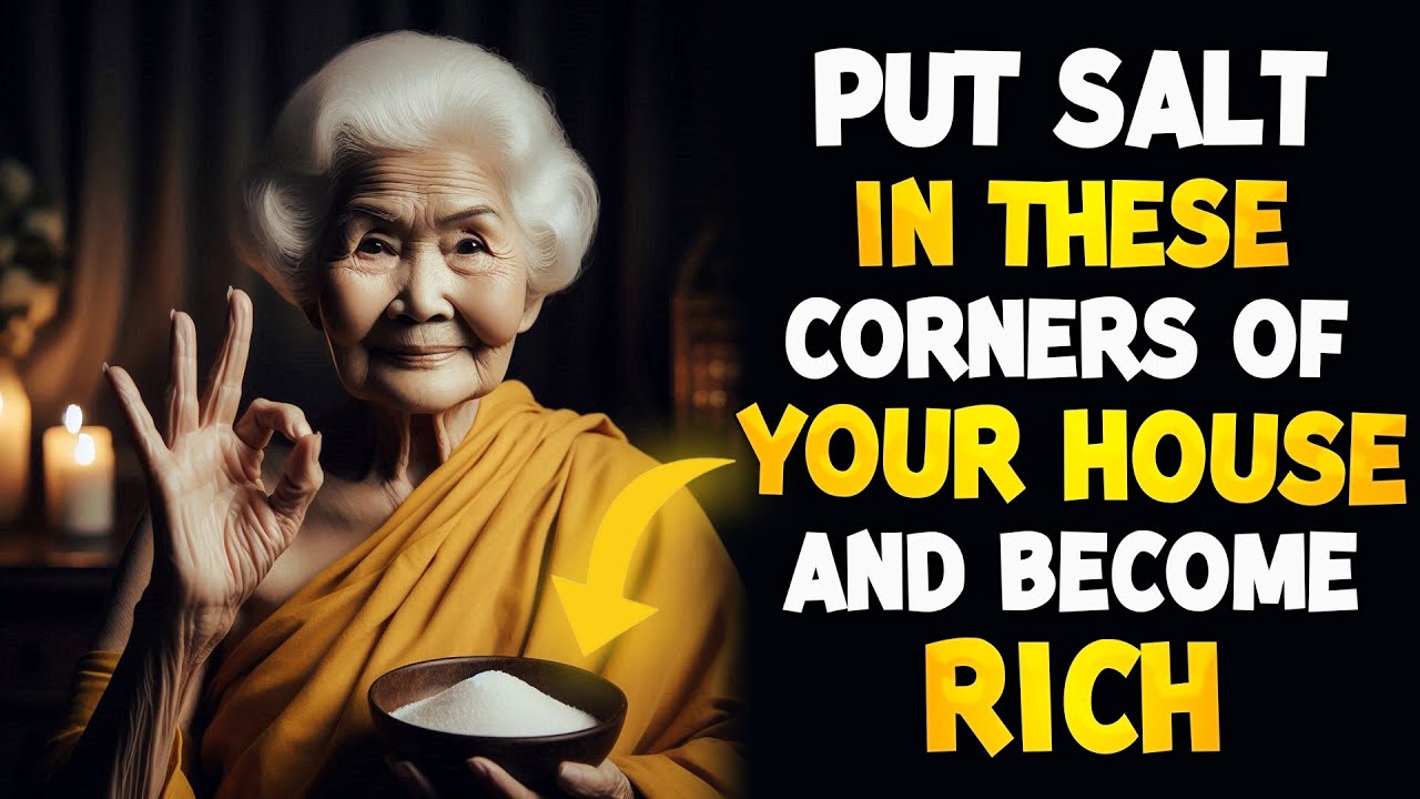 PUT SALT in this sacred corner of your house and See What Happens Next ! | BUDDHIST TEACHINGS