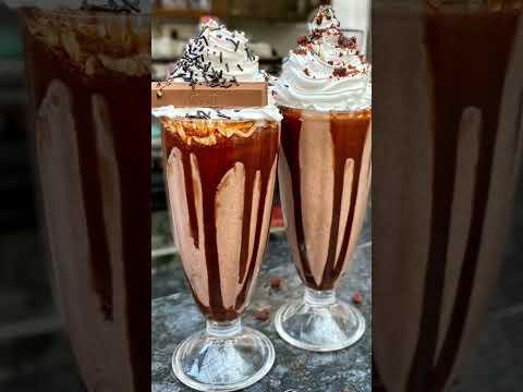 Chocolate shake Subscribe for more videos #youtubeshorts #foodmedia #yummy #tasty #delicious #shake