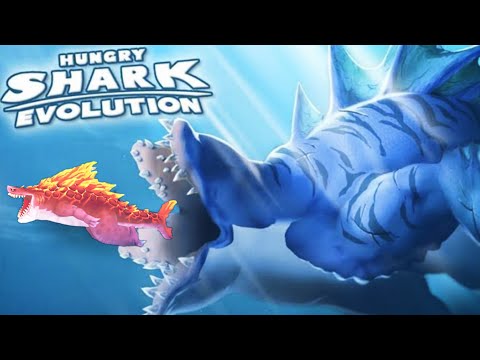 ABYSSAURUS REX vs MAGMAJIRA - HUNGRY SHARK EVOLUTION | KAIJU GAMER PH
