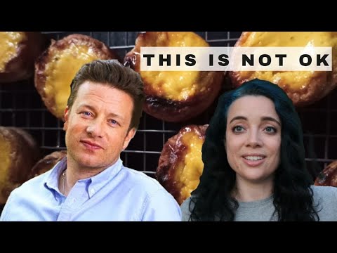 Portuguese women bakes and reacts to Jamie Oliver's Pastéis de Nata | Portuguese custard tarts