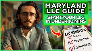 How To Start an LLC in Maryland (2024) Step-By-Step Maryland LLC & EIN Guide 🇺🇸