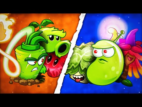 Команда Первобытного Метеора vs команда ЭлектроЛатука. Третий четвертьфинал III Чемпионата PvZ Дичи!