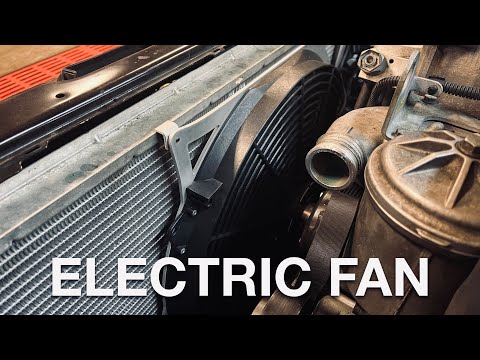 Installing a Mishimoto fan on a 2003 BMW e46 M3