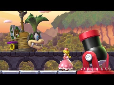 New Super Mario Bros U Deluxe Walkthrough - Part 5 - Soda Jungle