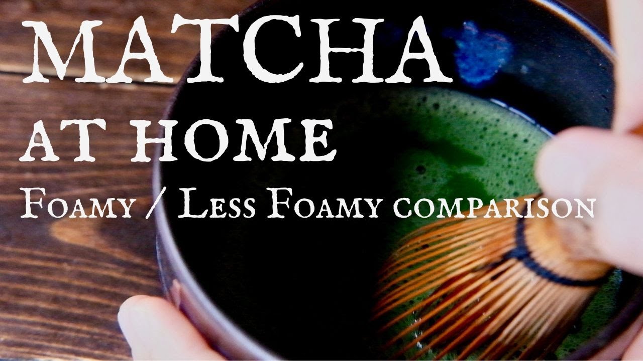 [ASMR] MATCHA AT HOME | FOAMY / LESS FOAMY | MEDITATION | Takoshiho Cooks Japan