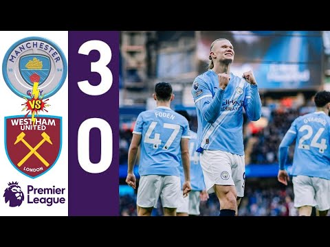 Manchester City vs West Ham 3-0 | Haaland 2& Reijnders Goal | Highlights & Goals Premier League 2025