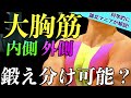 【筋トレ】大胸筋の内側と外側の鍛え分けは可能? 衝撃のエビデンスが出現です!