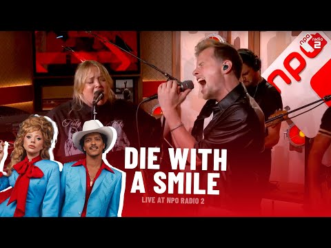 Die With A Smile (Bruno Mars & Lady Gaga cover by Jack Jarryd & Sophia - live at NPO Radio 2)