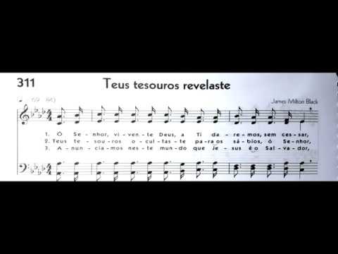 Hinário 5 CCB - Hino 311 - Teus tesouros revelaste - Strings - Teclado Yamaha PSR S670