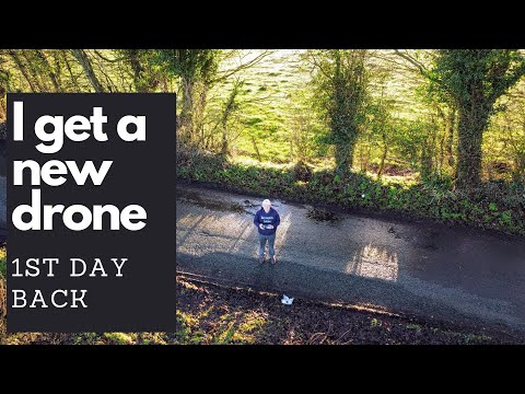 I get a replacement drone-first day back in action