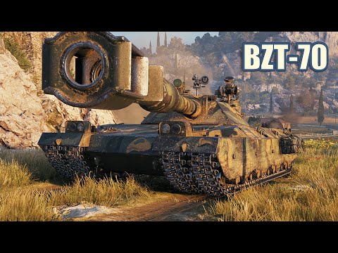 BZT-70 • Big Tank for Big Damage • World of Tanks
