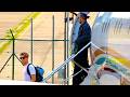 Lewis and George Landing in Heavy Private Jet | Belgian Grand Prix Spa Francorchamps 2024