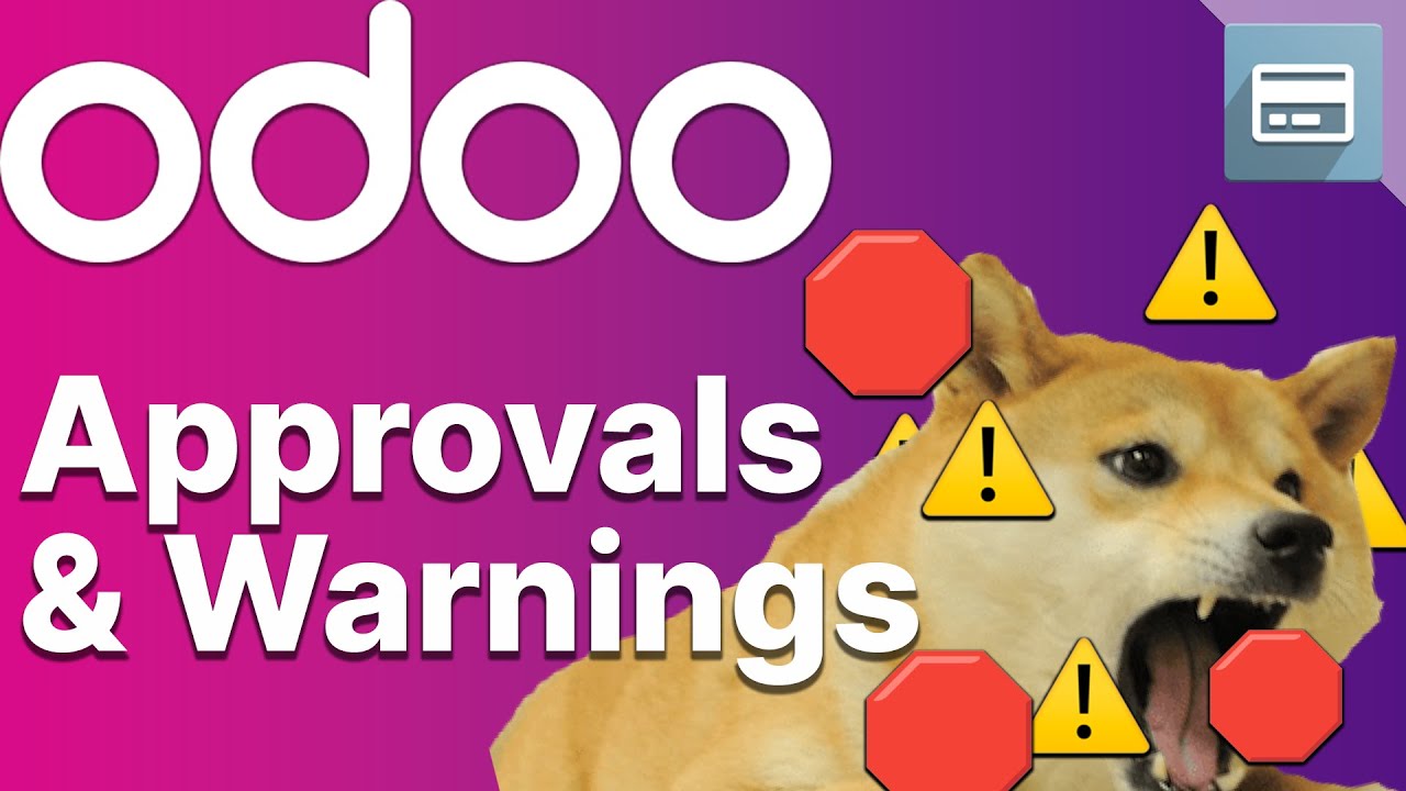 Approvals & Warnings | Odoo Purchase