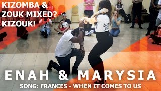 Frances - When It Comes To Us / KIZOUK / Enah &amp; Marysia Dance @ Bachaturo Winter Festival 2017