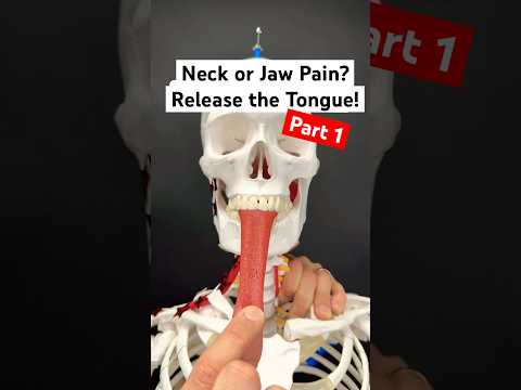 Part 1 - Jaw or Neck Pain? Release Your Tongue! #tmj #neckpain #headache