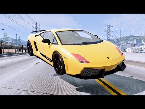 High Speed Traffic Car Crashes #138 - BeamNG Drive | CrashBoomPunk