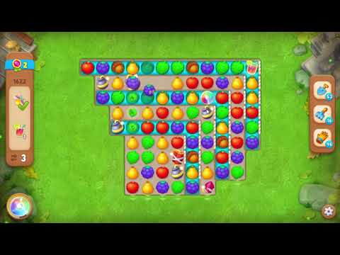 Gardenscapes 1622 Level - 26 moves - NO BooSTERS