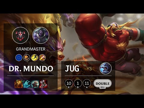 Dr. Mundo Jungle vs Talon - EUW Grandmaster Patch 11.22