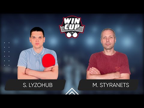 17:15 Serhii Lyzohub - Mykhailo Styranets West 4 WIN CUP 14.08.2024 | TableTennis WINCUP