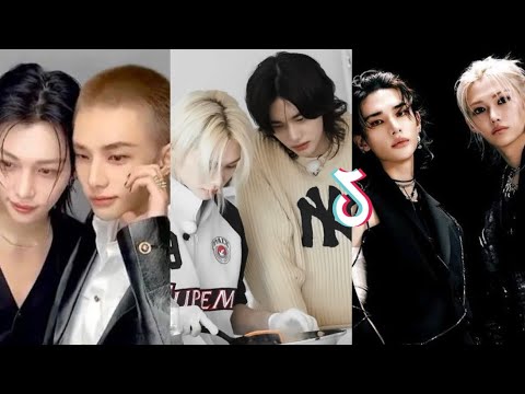 Hyunlix Tiktok compilation - Hyunjin Félix moment stray kids #4