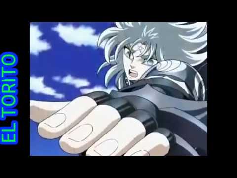 LA MUERTE DE TANATOS POR SEIYA Y LA ARMADURA DIVINA