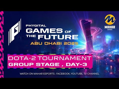 Games of the Future Dota 2 | Group Stage Day 4