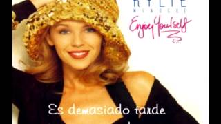 Kylie Minogue - I&#39;m Over Dreaming (Over You)  (español)