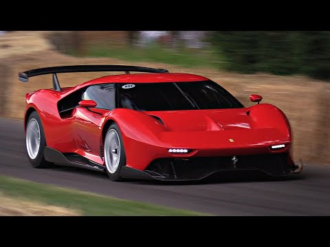 One-Off Ferrari P80/C Hypercar Twin Turbo V8 Engine Sounds | Start Up, Accelerations & More!