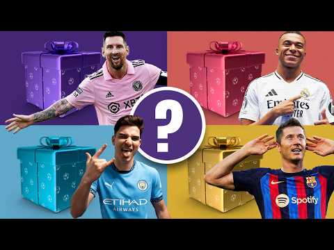 Elige un REGALO y Arma tu EQUIPO de Fútbol ⚽🎁  | FÚTBOL QUIZ TRIVIA