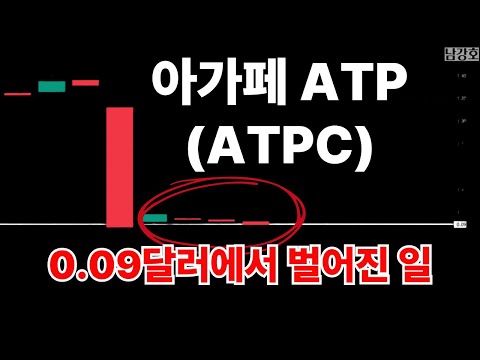 아가페 ATP(ATPC)0.09달러에서 벌어진 일… ATPC, 급등의 진짜 이유는 따로 있습니다