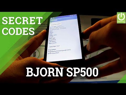 BJORN SP500 SECRET CODES / HIDDEN MENU