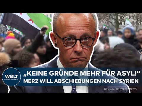 KNALLHART-KANZLER: „Bürgerkrieg ist beendet!“ – Merz will Abschiebungen nach Syrien