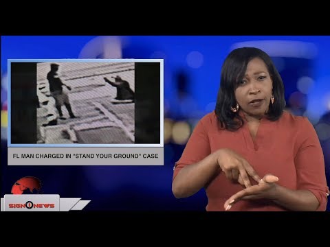 FL man charged in “Stand Your Ground” case (ASL - 8.13.18)