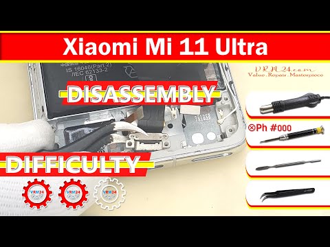 Xiaomi Mi 11 Ultra M2102K1G Disassembly in detail Take apart