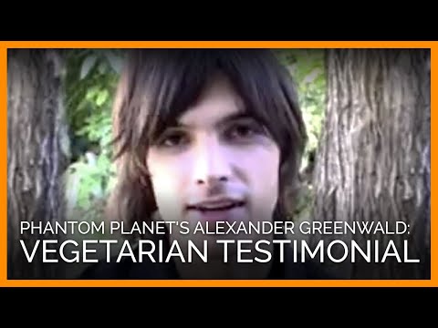 Phantom Planet's Alexander Greenwald is Vegetarian!