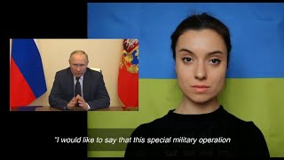 Musik-Video-Miniaturansicht zu War in Ukraine Songtext von Sarah Maria Sander