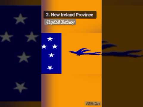 5 Provinces in Islands Region (PNG)