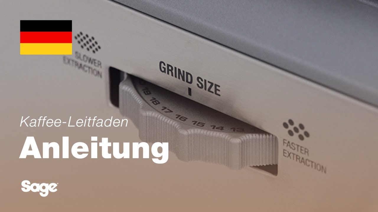 Einstellen des Mahlgrads 