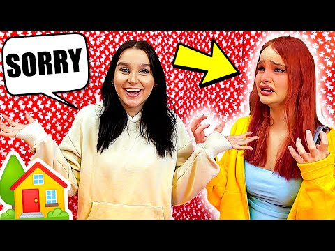 ZIMMER von Schwester in GESCHENK-PAPIER einwickeln ! 😂 (Prank) - Celina