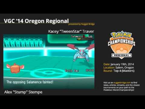 VGC '14 Oregon Regional: Top 4 - Alex S (Stempe) vs Kacey T (TweenStar)