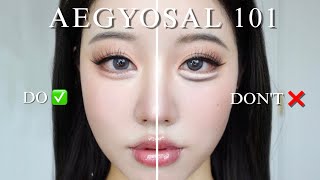AEGYOSAL 101: Ultimate aegyosal tutorial for beginners! 👀