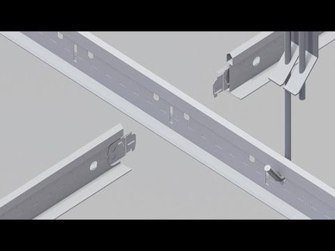 How-To -Install: PRELUDE 24 TL² with Tegular 24 Tiles | Knauf Ceilings