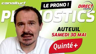 emission video des courses turf pmu du Samedi 30 mai 2026