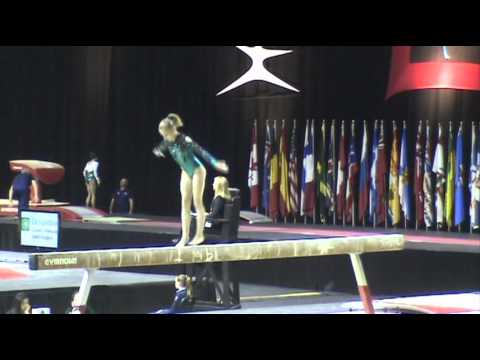 Anastasia Dmitrieva BB 2012 Gymnix Junior Cup AA