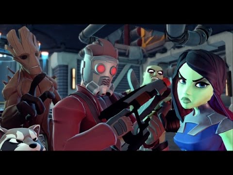 Disney Infinity 2.0 - Marvel Super Heroes - Guardians of the Galaxy Playset Walkthrough Part 1